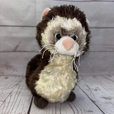 Webkinz FERRET Plush Stuffed Animal No Code HM419 Realistic Soft Toy - Image 1 of 4