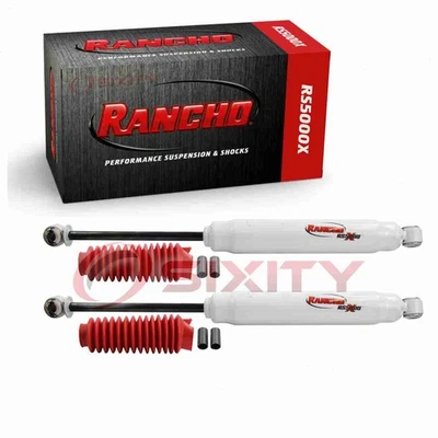 2 pc Rancho RS5000X Front Shock Absorbers for 1965-1969 Jeep Gladiator zl - Image 1 of 4