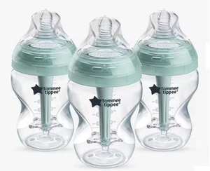 Tommee Tippee Advanced Anti-Colic Baby Bottle with Slow Flow Breast teat 260ml - Picture 1 of 2