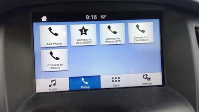 2016-2018 Ford Focus Info Screen 8.0" screen GM5T-18B955-SA  And -SB GENUINE OEM - Изображение 1 из 4