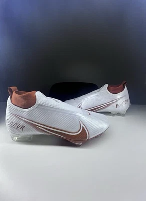 Chuteiras de futebol Nike Vapor Edge Pro 360 2 Texas Longhorns FJ5747-109 tamanho 11 NOVAS - Imagem 1 de 4