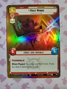 Mace Windu - Hyperspace FOIL - Star Wars Unlimited - Legends of the Force - 889 - Picture 1 of 2