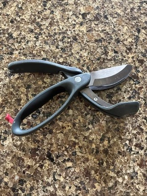 Pampered Chef Salad Chopper #2582 Double Bladed Herb Cutting Scissors Shears VGC - Image 1 of 4