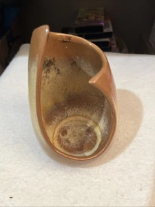 Vintage Frankoma Kerzenhalter #302 / Plainsman braun / Dessert Prärie / Satin  - Bild 1 von 5