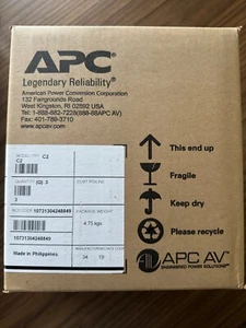 Box Of 3: APC AV C Type 2 Outlet Wall Mount Power Filter, 120V - Picture 1 of 2