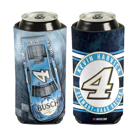 Kevin Harvick 2018 Wincraft #4 Busch Beer 16oz Can Coolie FREE SHIP! Cover