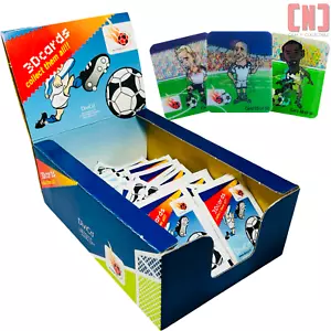 100 Packs Vintage DiviCo Football Mania 3D Lenticular Collectible Cards Full Box - Picture 1 of 4