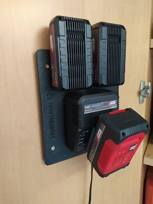LAYERBYLAYER 3D Akkus & Ladegerät Wandhalterung passend für Einhell Power X-Change Akku 18V