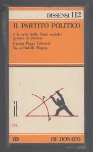 Il partito politico AAVV Dissensi 112 De Donato editore 1981 - Picture 1 of 1