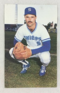 1986 Jeff Hearron, Syracuse Chiefs TCMA Stars of the Future Color Postcard