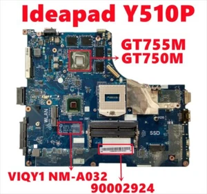 Placa madre para Lenovo Ideapad Y510P VIQY1 NM-A032 con GT750M GT755M DDR3 HM86 - Imagen 1 de 1