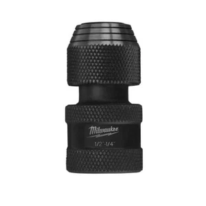 Milwaukee 48-03-4410 Shockwave 1/2-Inch Square by 1/4-Inch Hex Adapter - Picture 1 of 1