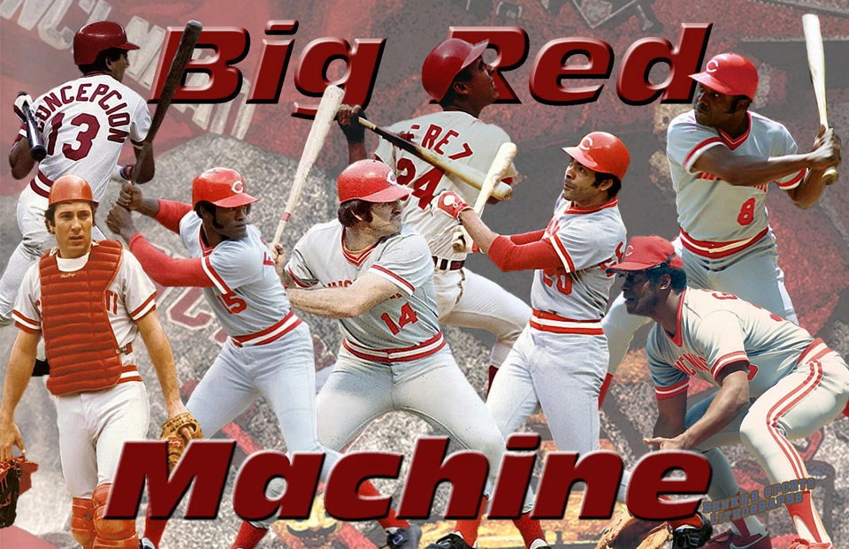 Cincinnati Reds Lithograph print of  Big Red Machine  - Image 1 of 1