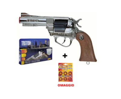 Giocattolo Pistola Triton Villa Giocattoli Gioco Per Bambini Imitazione Polizia