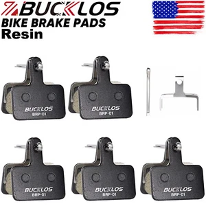 1/2/4/8/10 Pairs Fit Shimano B01S B05S Disc Brake Pads BR-MT400 MT200 MTB Resin - Picture 1 of 14