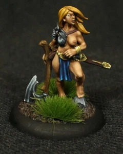 Tyrea Bronzelocks, Barbarian - Reaper Miniatures - PAINTING COMMISSION - Picture 1 of 5