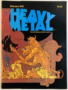 Revista Heavy Metal Febrero 1978 Volumen 1 Nº 11 - Imagen 1 de 2