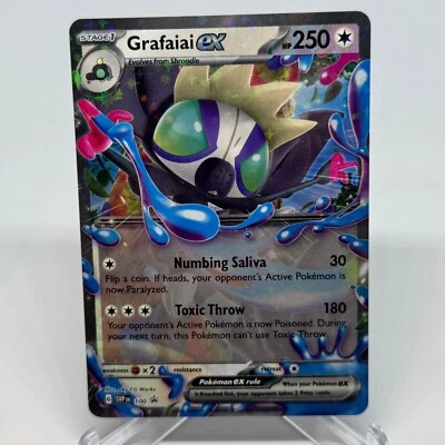 Grafaiai ex 100 Sv: Scarlet & Violet Promo Cards Holo - Image 1 of 2
