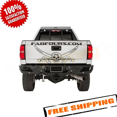 Fab Fours CH15-E3051-1 Vengeance Rear Bumper for 2015-2019 GMC Sierra 2500/3500 - Изображение 1 из 3