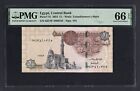 Egypt One Pound 5 1 2022 P71i Uncirculated Grade 66
