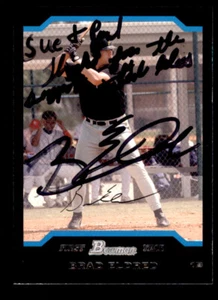 2004 Bowman - Brad Eldred - On Card Autograph - Imagen 1 de 2
