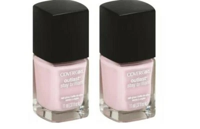 Covergirl Outlast Stay 辉煌指甲光泽 #140,粉红色,2 包 — 第 1/2 张图片