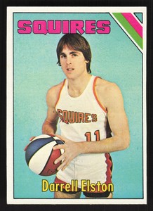 1975-76 Topps Darrell Elston #308 - Virginia Squires - Vintage EX