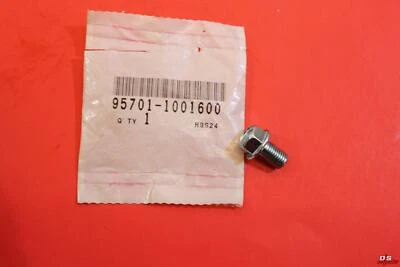 NOS HONDA CBR1100 VTX1800 PIEZA DE PERNO # 95701-1001600 Foto 1 de 4