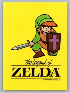 1989 Topps Nintendo - Sticker Link #5 (RC) - casi nuevo-como nuevo *tarjetas de texto* - Imagen 1 de 2