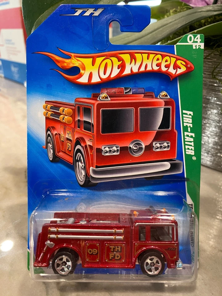 2009 Hot Wheels Treasure Hunt 4/12 - Fire Eater - Red - Image 1 of 1