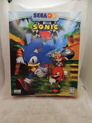 Sonic R PC CD-ROM Rare Sega Big Box Sealed - Image 1 of 4