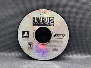 PS1 WWF WWE Smack Down 2 Know Your Role Disc Only TESTED & Working - Picture 1 of 2