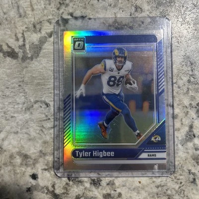 2024 Panini Donruss Optic - Tyler Higbee #117 Holo Prizm - Image 1 of 2