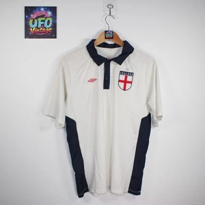 Camiseta Inglaterra Hombre Grande Blanca Fútbol Fútbol Fútbol Deportes Nacionales - Imagen 1 de 11