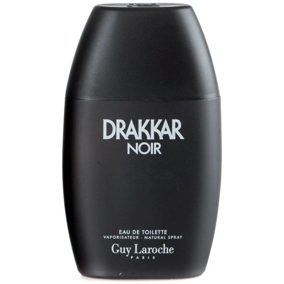 DRAKKAR NOIR by Guy Laroche 6.7 oz / 6.8 oz Cologne New damaged box - Image 1 of 1