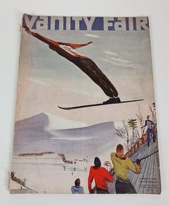 Vanity Fair Vintage Magazine January 1936 Olympic's Mrs. Roosevelt - Imagen 1 de 3