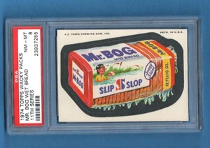 WACKY PACKAGES 1974 SERIES 11 MR BOG BREAD PSA 8 NMMT TOUGH! - Picture 1 of 1