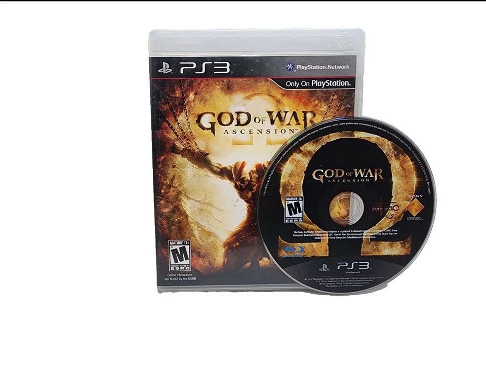God of War Ascension Black Label (Sony PS3, 2012) En Caja Foto 1 de 1