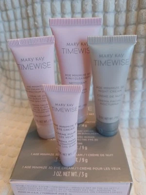 Mary Kay TimeWise On The Go 3D Miracle Set 4 Piece Set 089020 New In Box NIB - Image 1 of 4