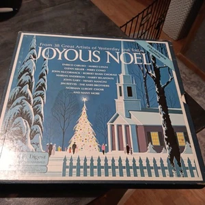 READER'S DIGEST JOYOUS NOEL 4 LP BOX SET 12" VINYL RECORD VARIOUS COMPILATION EX - Picture 1 of 1