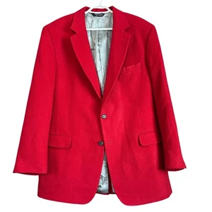 Jos. A. Bank Men's size 44LG Gordon Red 100% Camel Hair Sport Coat Blazer Jacket - Picture 1 of 11