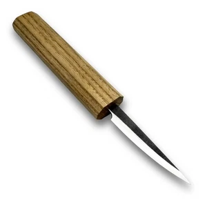 Sloyd Carving Knife – Hand-Forged Steel Blade, Ash Handle, Spoon & Cups Carving - Picture 1 of 13