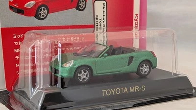 KYOSHO 1/64 Toyota MR-S Green Convertible  Diecast Model Car  From/Japan - Image 1 of 4