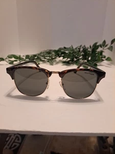 Tommy Hilfiger "Bryan" MP OU107 Square Club Sunglasses Tortoise Brown Excellent - Picture 1 of 9