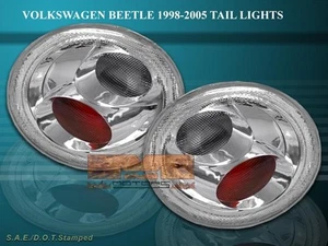 98-05 VOLKSWAGEN BEETLE ALTEZZA TAIL LIGHTS EURO CLEAR - Picture 1 of 1