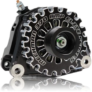 370 Amp Billet Alternator for Dodge Ram Diesel trucks - Picture 1 of 3