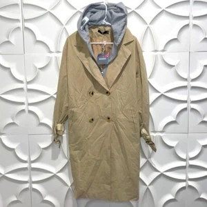 Cappotto a contrasto con cappuccio Missguided nuovo con etichetta tg 4. 3 - Foto 1 di 6