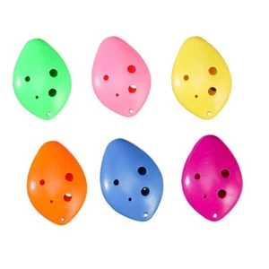Colorful Plastic Ocarina Flute Fun and Easy for For beginner Musicians - Picture 1 of 17