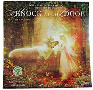 A Knock At The Door, A 2018 Fantasy Calendar By Angi Sullins, (NEW Never Used) - Picture 1 of 4