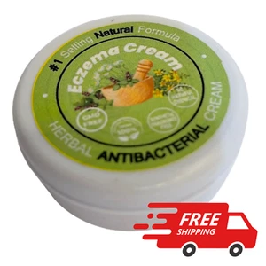 100% Organic Eczema Cream - Relieves Itchy, Dry Skin Naturally for Men & Women - Picture 1 of 6